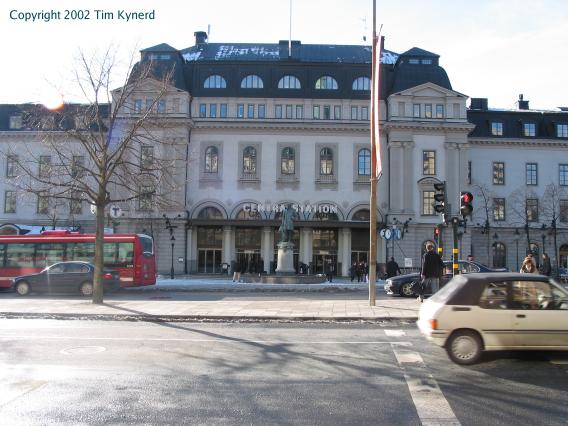 Stockholm Central, distant view