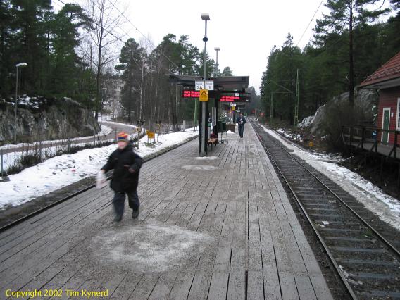 Igelboda, view of platform