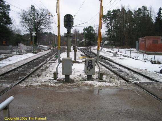 Igelboda, road crossing, view 2