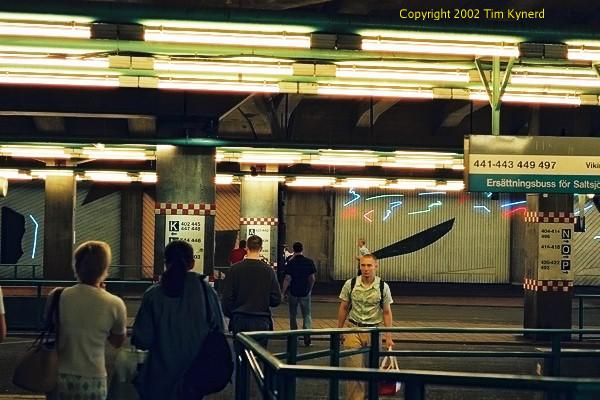 Slussen, bus terminal