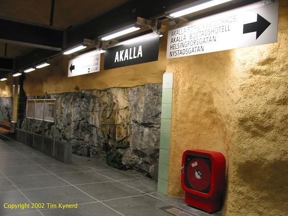 Akalla, platform 1