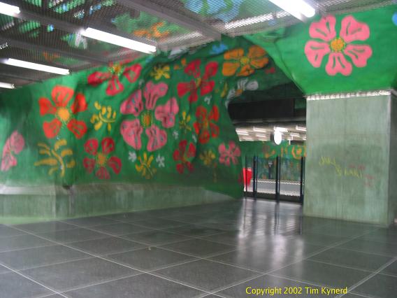 Alby, north end of southbound platform