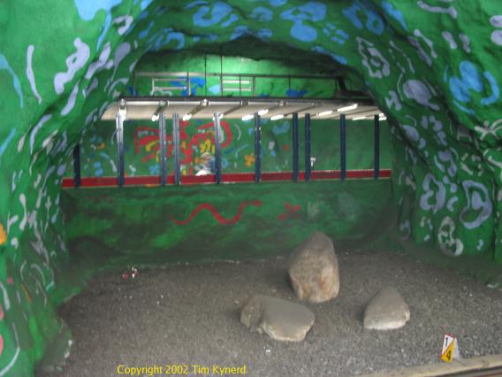 Alby, southbound platform viewed from northbound platform