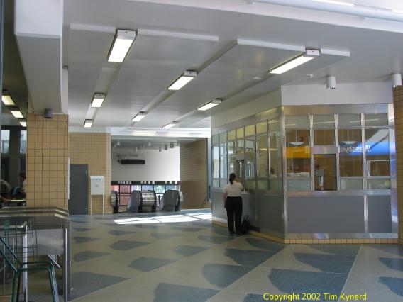 Alvik, north ticket hall, view 2