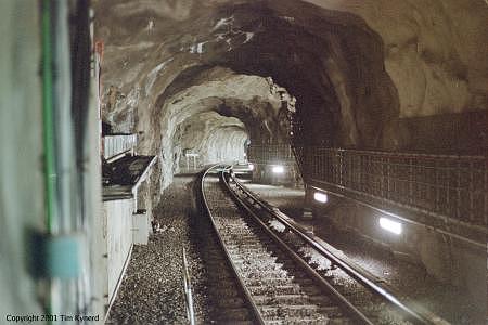 Bagarmossen, view into tunnel