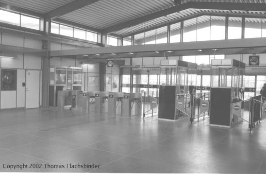 Globen, north ticket hall, view 2