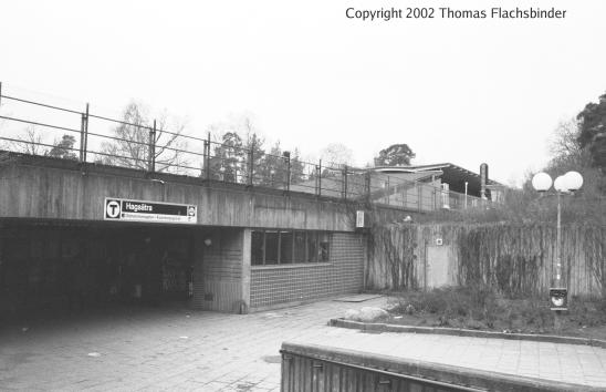 Hagsätra, entrance from Hagsätra torg