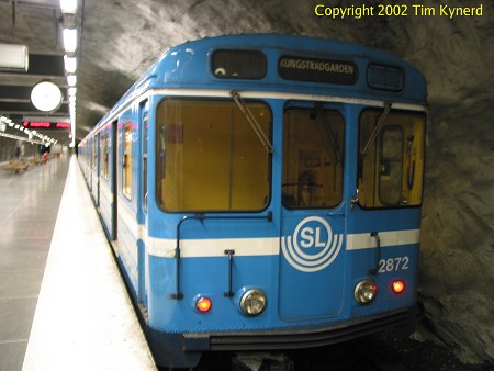 Hjulsta, Cx train at platform 2