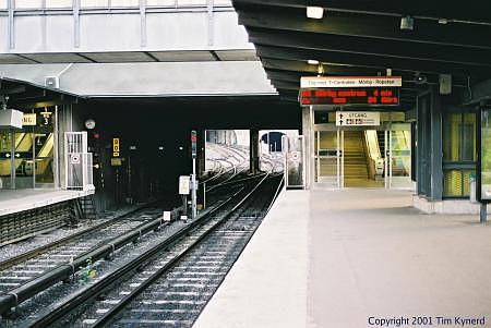 Liljeholmen, looking south, trackwork