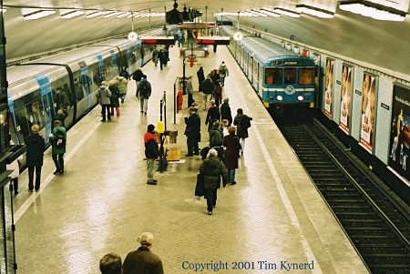 Odenplan, platform sequence 1
