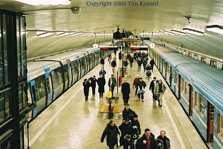 Odenplan, platform sequence 3