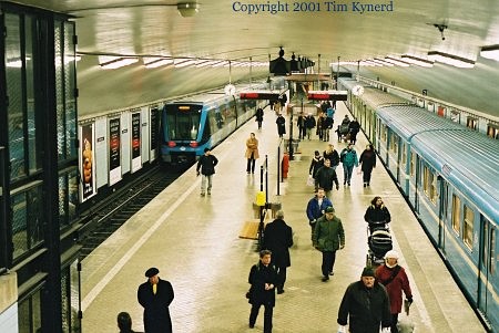 Odenplan, platform sequence 5