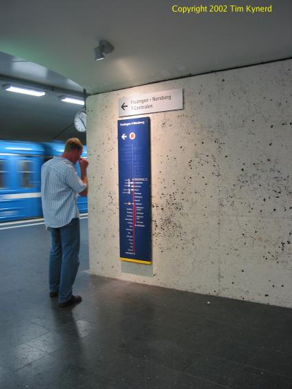 Östermalmstorg, more new signage