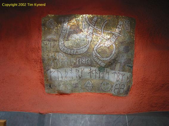 Rinkeby, artwork on platform wall