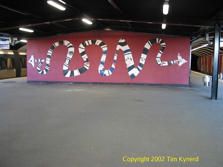 Ropsten, artwork on platform