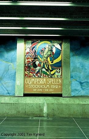 Stadion, 1912 Olympic Games poster