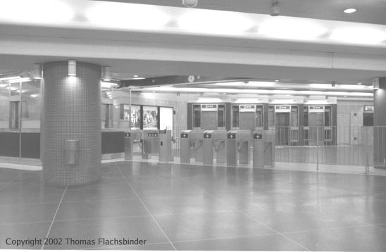 T-Centralen, Vasagatan ticket hall