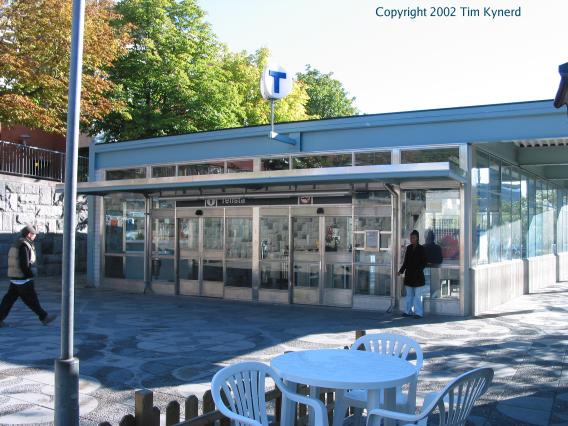 Tensta, north entrance