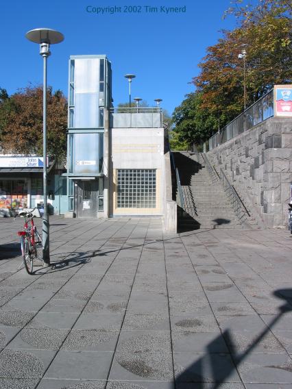 Tensta, area around north entrance