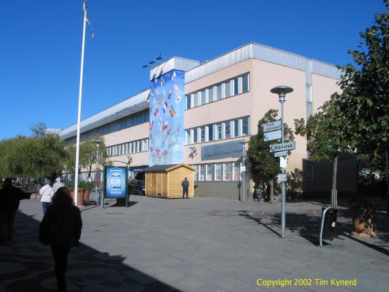 Tensta, outside the south entrance