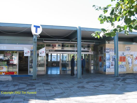 Tensta, south entrance