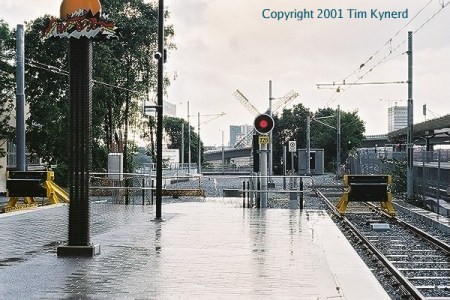 Gullmarsplan, Tvärbanan's platform