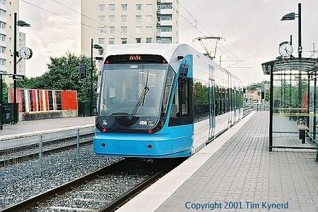 Valla torg, northbound tram