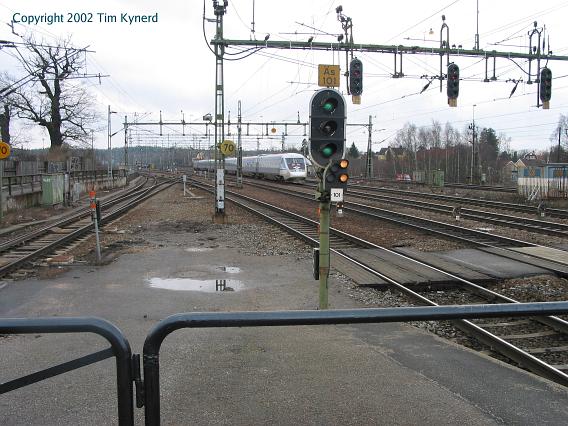 Älvsjö, northbound X2000