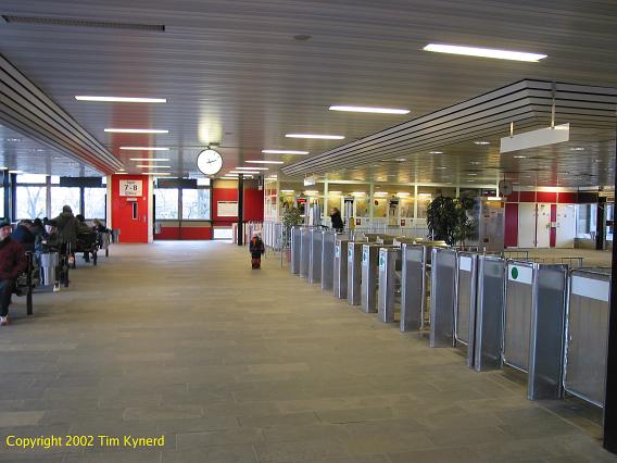 Älvsjö, ticket hall