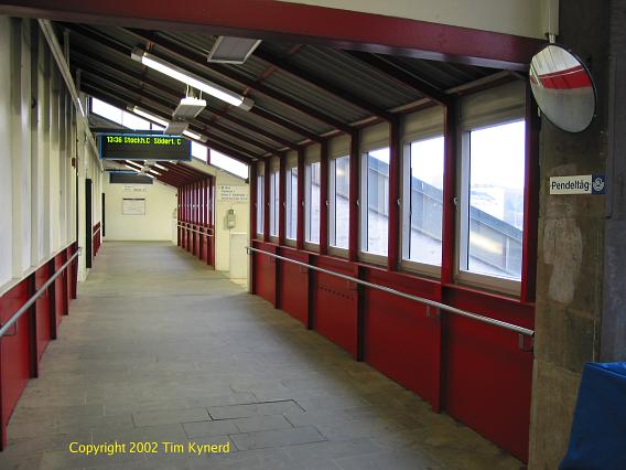 Karlberg, walkway inside