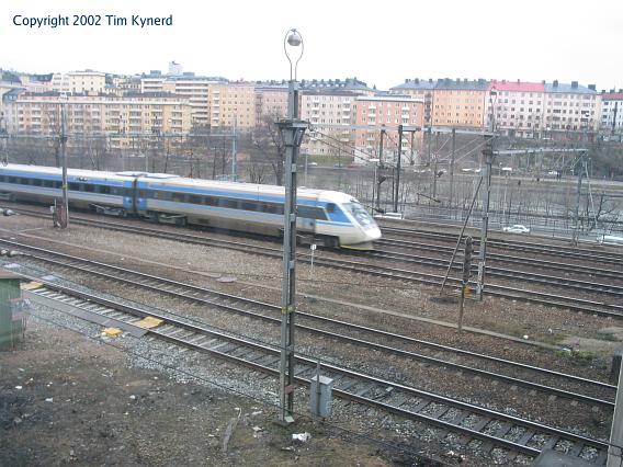 Karlberg, X2000 passing