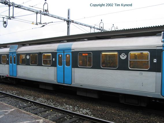 Karlberg, train of renovated stock