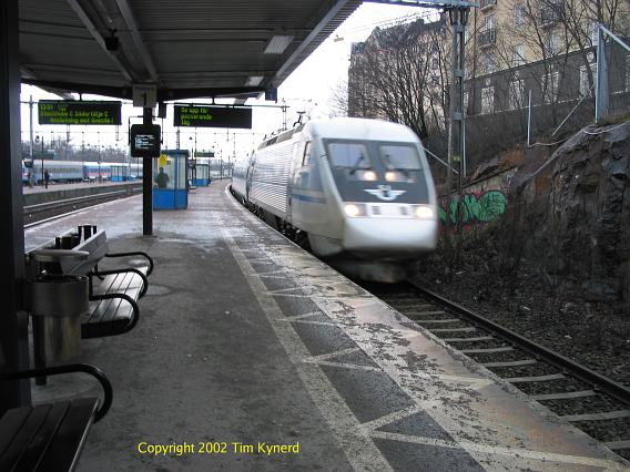 Karlberg, southbound X2000