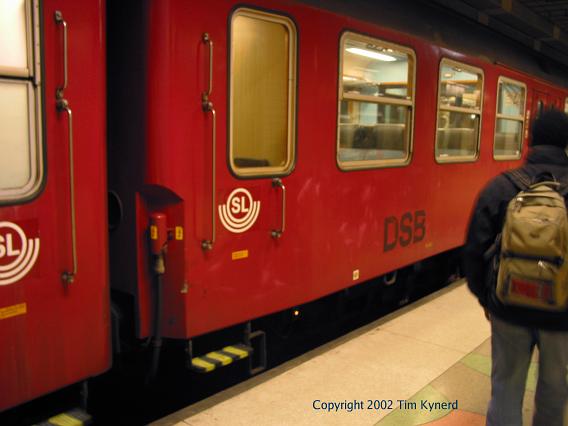 Stockholms södra, DSB stock in commuter service