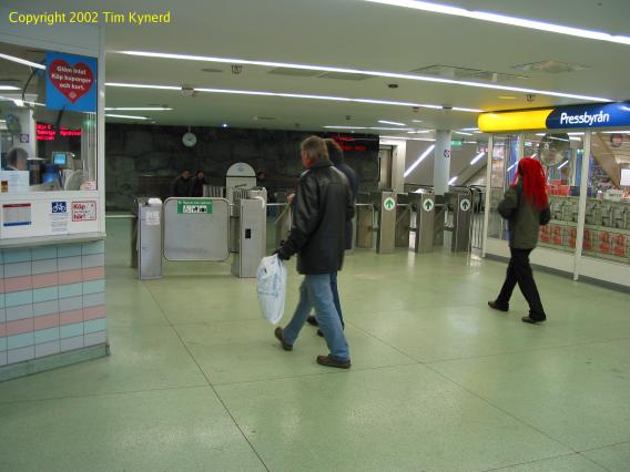 Stockholms södra, Swedenborgsgatan ticket hall
