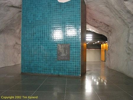 Universitetet, north end of platform